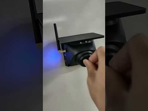 Wireless WIFI Magnetic Solar-Powered HD Camera Dashcam Reversing Camera(F25C) - YouTube Video