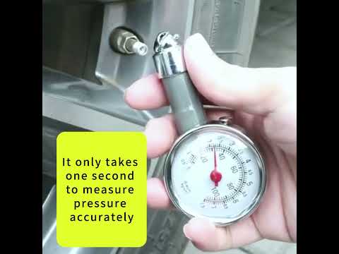Tire Pressure Gauge for Car and Cycle tyre, Pressure Range: 0-60PSI - YouTube Video