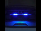 Car Triangular Light Warning Sign Solar Charging Strobe Emergency Ranger Light (Colorful Light) - YouTube Video