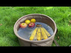 Naturehike NH20SJ040 10L PVC Outdoor Camping Foldable Water Storage Bucket (Army Green) - YouTube Video