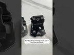 G55 Adjustable Bracket Large Size Folding Desktop Mobile Phone Holder(Black) - YouTube Video