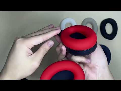 For Sony ULT Wear WH-Ult900N Headset 1pair Silicone Ear Pads Cushion Cover(Black) - YouTube Video