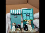Puppy Billboard Micro-landscape Landscaping Doll Store Small Flower Desktop Decoration(Flower Puppy) - YouTube Video