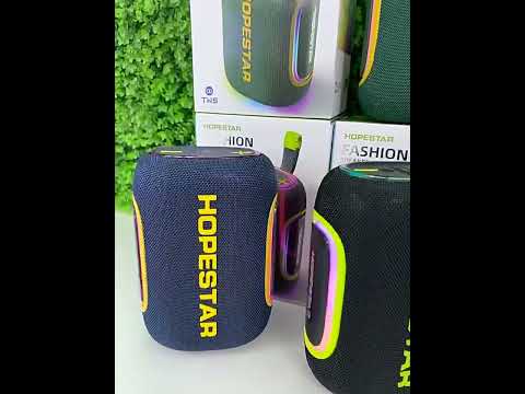 HOPESTAR H58 65W Outdoor Portable Waterproof Bluetooth Speaker(Navy Blue) - YouTube Video