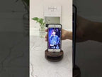 Creative Wooden Mobile Phone Bracket Holder - YouTube Video