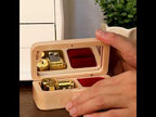 Wooden Music Box with Ring Storage Function, Spec: J280 - YouTube Video