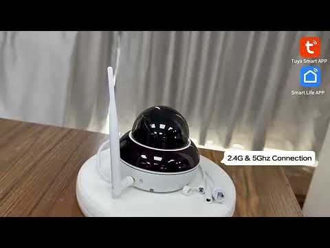 RH-D05 5MP 5X Optical Zoom PoE & Wi-Fi Outdoor Dome Security Camera - YouTube Video