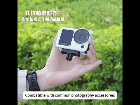 For DJI Osmo Action 6 Flymile Action Camera Lens Shockproof Silicone Case(Black) - YouTube Video
