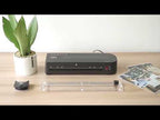 FN333  A4 Photo Laminating Machine With Hot And Cold Mode(220V EU Plug) - YouTube Video