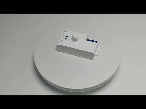Microwave Radar Human Body Sensor 12/24V DC Body Car Mobile Sensing(807DC) - YouTube Video
