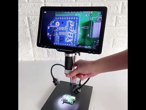 10.1 Inch Screen Repair Digital Electron Microscope(LP101-A) - YouTube Video