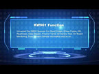 KONNWEI KW901 Android Phone OBD2 Car Bluetooth 5.0 Diagnostic Scan Tools(Black) - YouTube Video