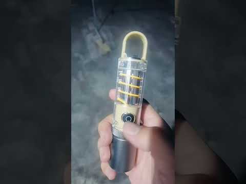 X10-P50 Outdoor LED Flashlight Multi-Functional Camping Lighting Flashlight Portable Rechargeable Work Lamp - YouTube Video