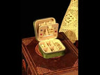 Portable Zippered Velvet Jewelry Storage Box With Mirror(Classic Green) - YouTube Video
