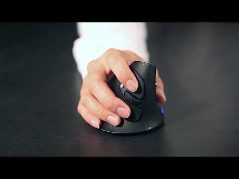 ZELOTES T30 6-keys Vertical Grip Detachable Ergonomic Wired Mouse(7-color Breathing Light) - YouTube Video