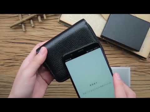 Stainless Steel Ultra-thin Protection Travel Card Bag Metal Card Box, Color:Wiredraw Gold - YouTube Video