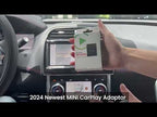 MMB CP-1 2 in 1 Car mini Smart Box Wired to Wireless Android Auto CarPlay Adapter(Black) - YouTube Video