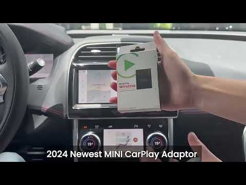 MMB CP-1 2 in 1 Car mini Smart Box Wired to Wireless Android Auto CarPlay Adapter(Black) - YouTube Video