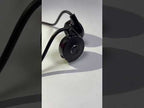 M-1 Back-mounted Touch Noise Reduction Bone Conduction Bluetooth Earphone with Detachable Microphone (Black) - YouTube Video