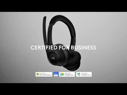 Logitech Zone 305 Wireless Business Headset Team Edition with Receiver(Black) - YouTube Video