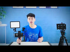 YELANGU PC204 YLG1801D Vlogging Live Broadcast LED Selfie Light Smartphone Video Rig Handle Stabilizer Bracket Kits with Microphone & Tripod - YouTube Video