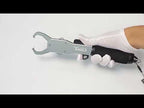 TUNALA Outdoor Push-Pull Aluminum Fish Catcher Multi-Functional Fishing Grip Luya Plier(Red) - YouTube Video
