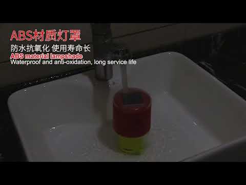 Night Solar Warning Construction Safety Warn Flash Lights Signal Light(Sleeve) - YouTube Video