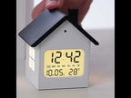House-Shaped LCD Alarm Clock Multifunctional Children Clock Bedside Clock With Night Light(Black) - YouTube Video