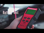 Ancel BST100 12V Car Battery Tester - YouTube Video
