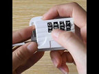 Children Window Anti-fall Protection Password Lock(White) - YouTube Video