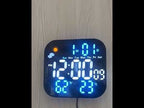 DS-3828L Multifunctional LED Digital Weather Display Electronic Clock(White Orange) - YouTube Video