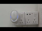 Ultrasonic Mouse Insect Repeller Home Mosquito Repellent Light EU Plug(White) - YouTube Video