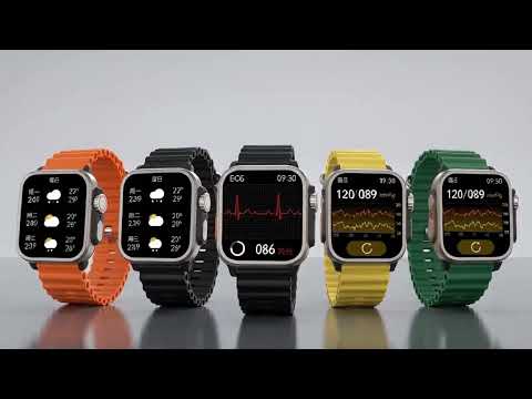 SPOVAN H6 1.83 inch TFT Screen Smart Watch Supports Bluetooth Call/Blood Oxygen Monitoring(Black) - YouTube Video