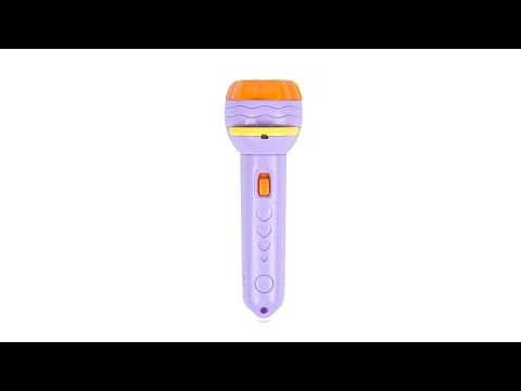 3 Sets Children Early Education Luminous Projection Flashlight, Specification: Purple + 24 Patterns - YouTube Video