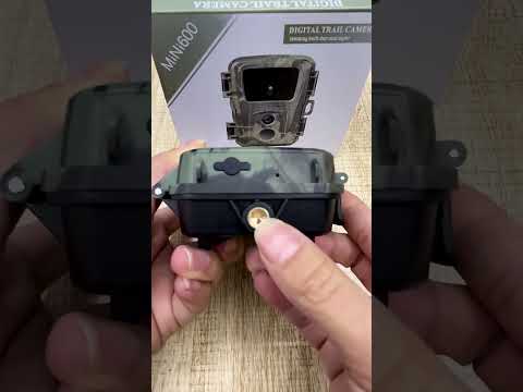 MINI600 Outdoor 1080P HD Infrared Hunting Tracking Camera - YouTube Video
