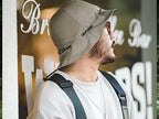 Maden FXTW2107095 Retro Dual Use Fisherman Hat Portable Hand Coin Purse Cap(Black / Khaki) - YouTube Video