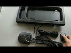 US Standard Rolling Shutter Car License Plate Frame License Plate Bracket - YouTube Video