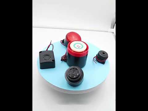 SFM-20B DC3-24V 95dB High Decibel Continuous Sound Alarm Active Piezo Buzzer - YouTube Video