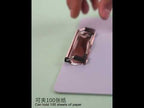 Simple File Board Folder Student Writing Board Paper Clip Restaurant Menu Folder(A4 Black) - YouTube Video