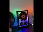 KUANGXIANG K18 Creative Mural-Style CD Player RGB Light Bluetooth Speaker with Remote Control(Black) - YouTube Video