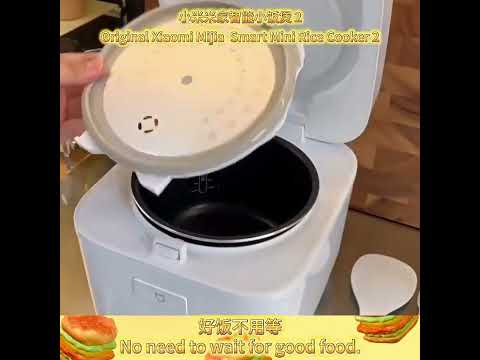 Original Xiaomi Mijia 1.5L Smart Mini Rice Cooker 2, CN Plug - YouTube Video
