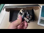 RACEWORK M8100 Mountain Bike Self-locking Pedal Ultra-light DU Bearing SPD Pedal, Color: Black - YouTube Video