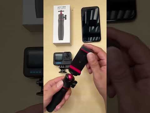 S-055 Selfie Stick Mount Mini Tripod Stand - YouTube Video