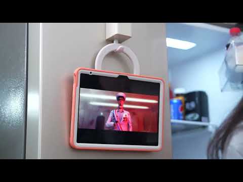 For iPad 2025 / 2022 Shockproof TPU + PC Protective Tablet Case(Black) - YouTube Video