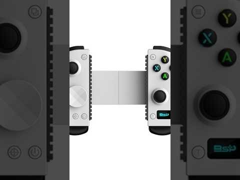 BSP Stretchable Mobile Gaming Controller, Dual Hall Effect, TURBO, Motion Control, Color: D15 Black - YouTube Video