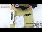 Alloy Handheld 60x USB Charging Touch Switch LED Light Optical Glass Magnifier(Black) - YouTube Video