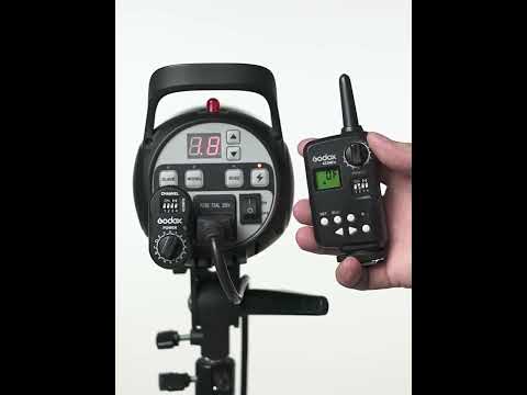 Godox Transmitter Studio Light Camera Flash Trigger - YouTube Video