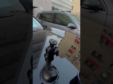 Dual-leg Suction Cup + Single Suction Cup with Selfie Stick Kits (Black) - YouTube Video