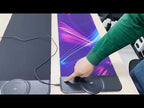 K9186 Multifunctional RGB Lighting Mouse Pad With Wireless Charger(Black) - YouTube Video