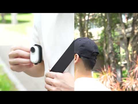 For Insta360 GO3 / GO 3S PULUZ Easy Clip Hat Clip Quick Release Clamp Magnetic Frame Fixed Mount (Black) - YouTube Video